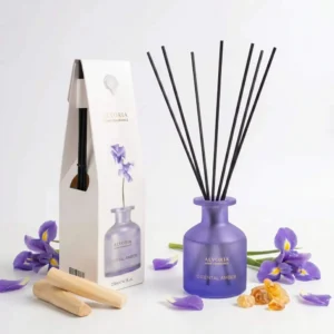 ALVORIA namų kvapas su lazdelėmis ORIENTAL AMBER120ml