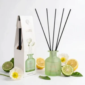 ALVORIA namų kvapas su lazdelėmis BERGAMOT BREEZE120ml