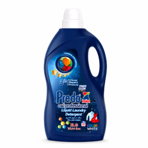 PREDOX Power Oxi Professional Liquid Laundry Detergent Color White 3L