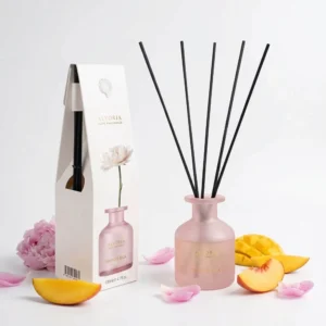 ALVORIA namų kvapas su lazdelėmis MANGO SILK120ml