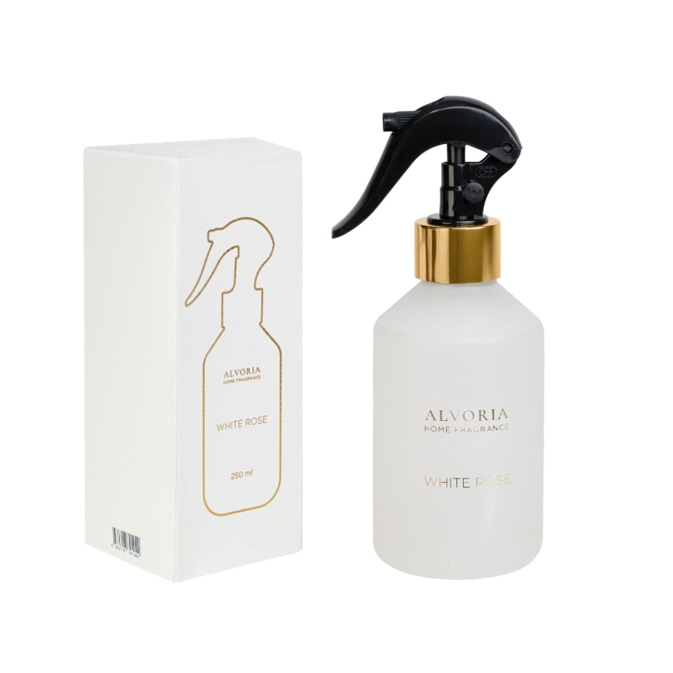 ALVORIA Purškiamas namų kvapas WHITE ROSE 250ml - Image 2