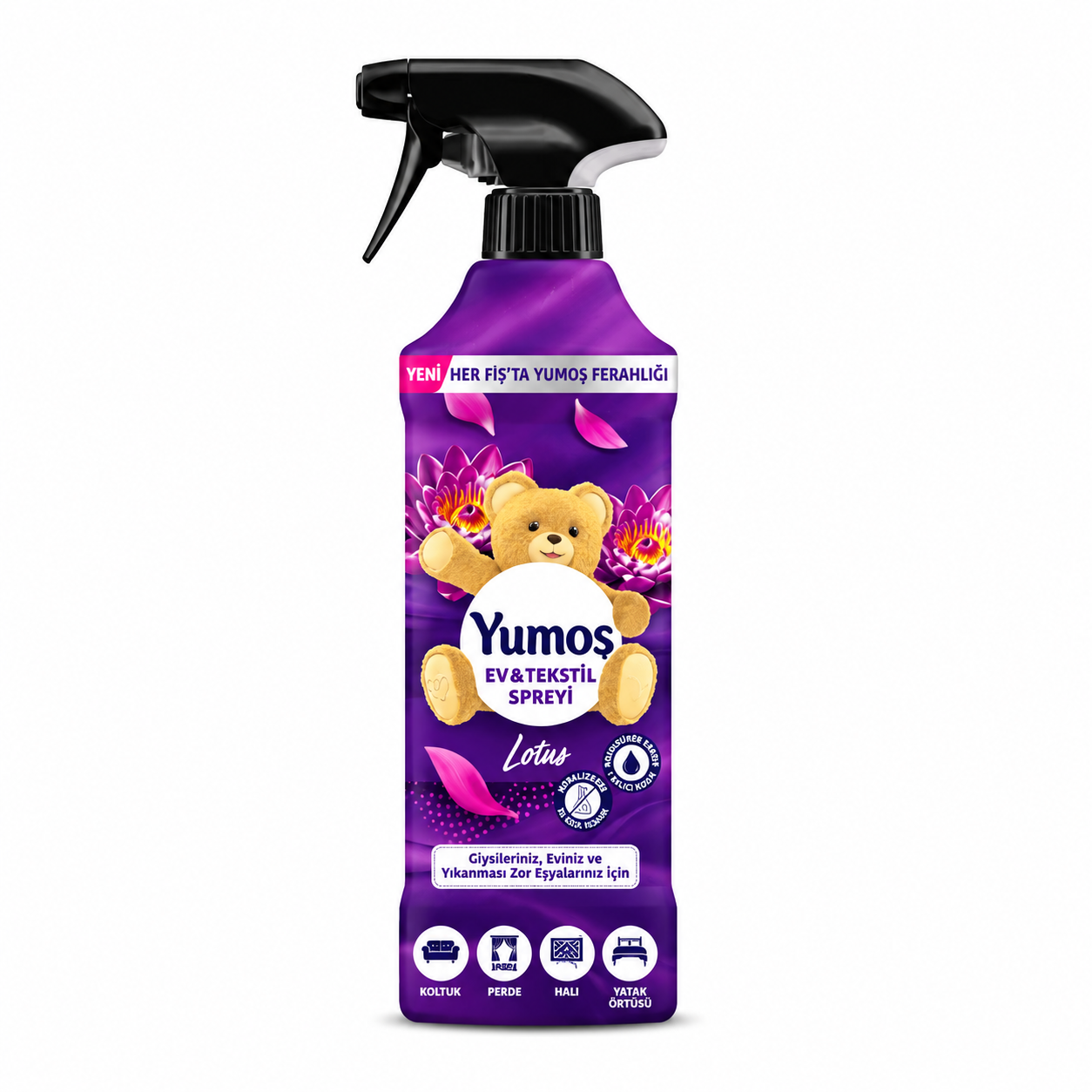 YUMOS Ev & Tekstil Spreyi LOTUS 450 ml