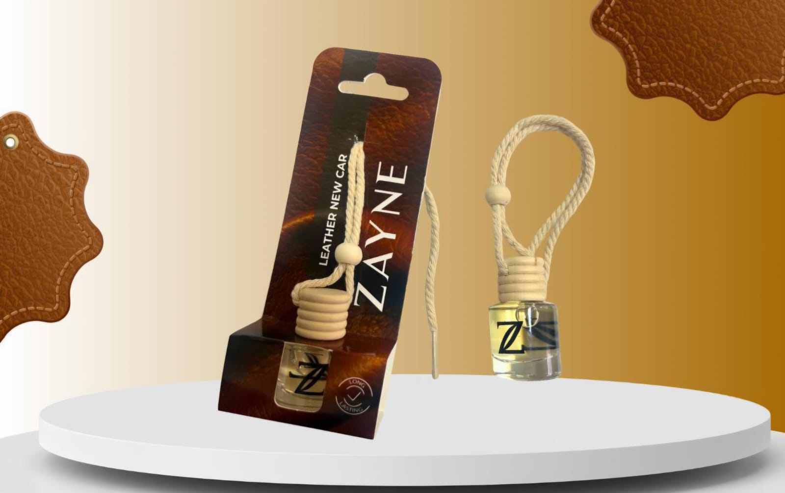 ZAYNE Automobilio Kvapas LEATHER NEW CAR