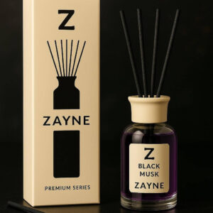 ZAYNE Namų kvapas su lazdelėmis BLACK MUSK 110ml
