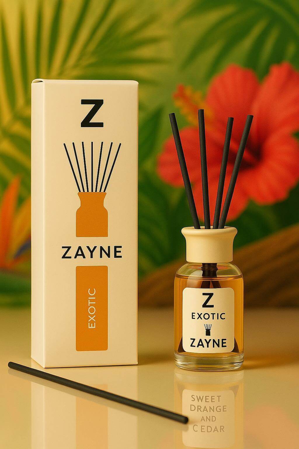 ZAYNE Namų kvapas su lazdelėmis EXOTIC 110ml