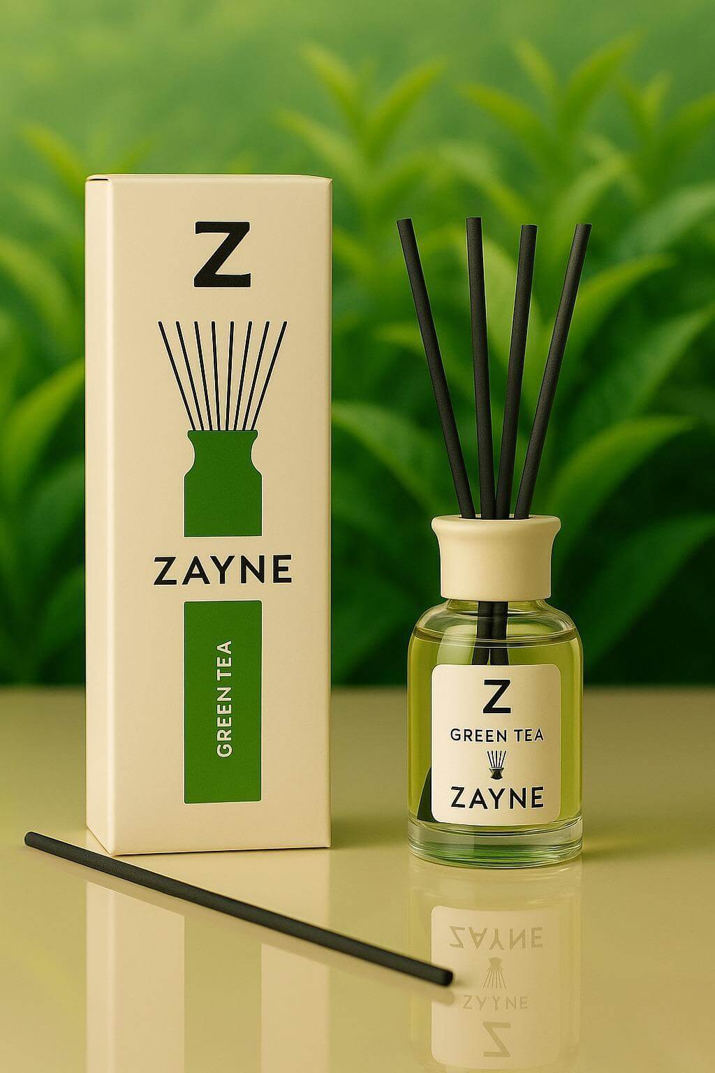ZAYNE Namų kvapas su lazdelėmis GREEN TEA 110ml