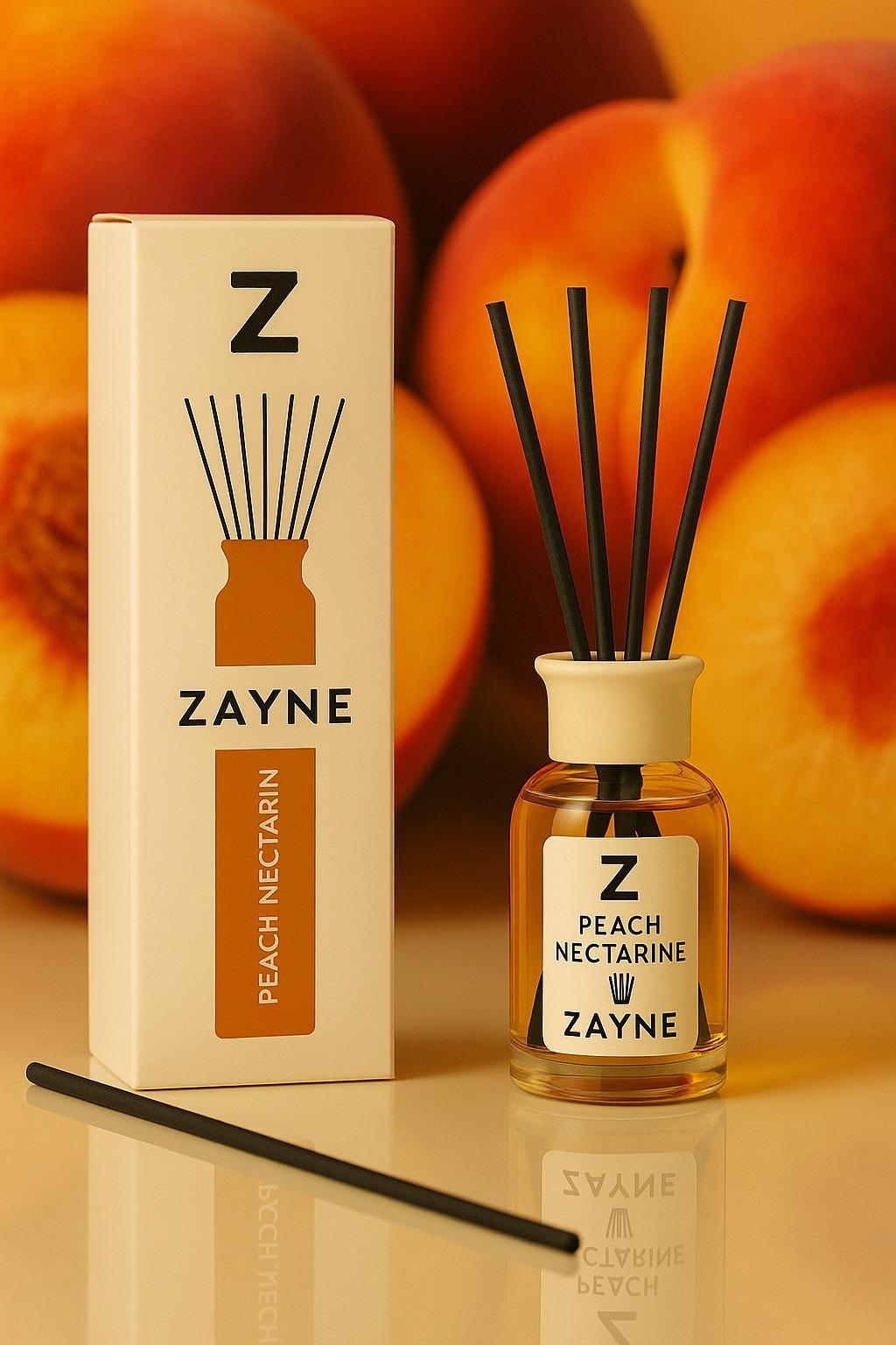 ZAYNE Namų kvapas su lazdelėmis PEACH NECTARINE 110ml