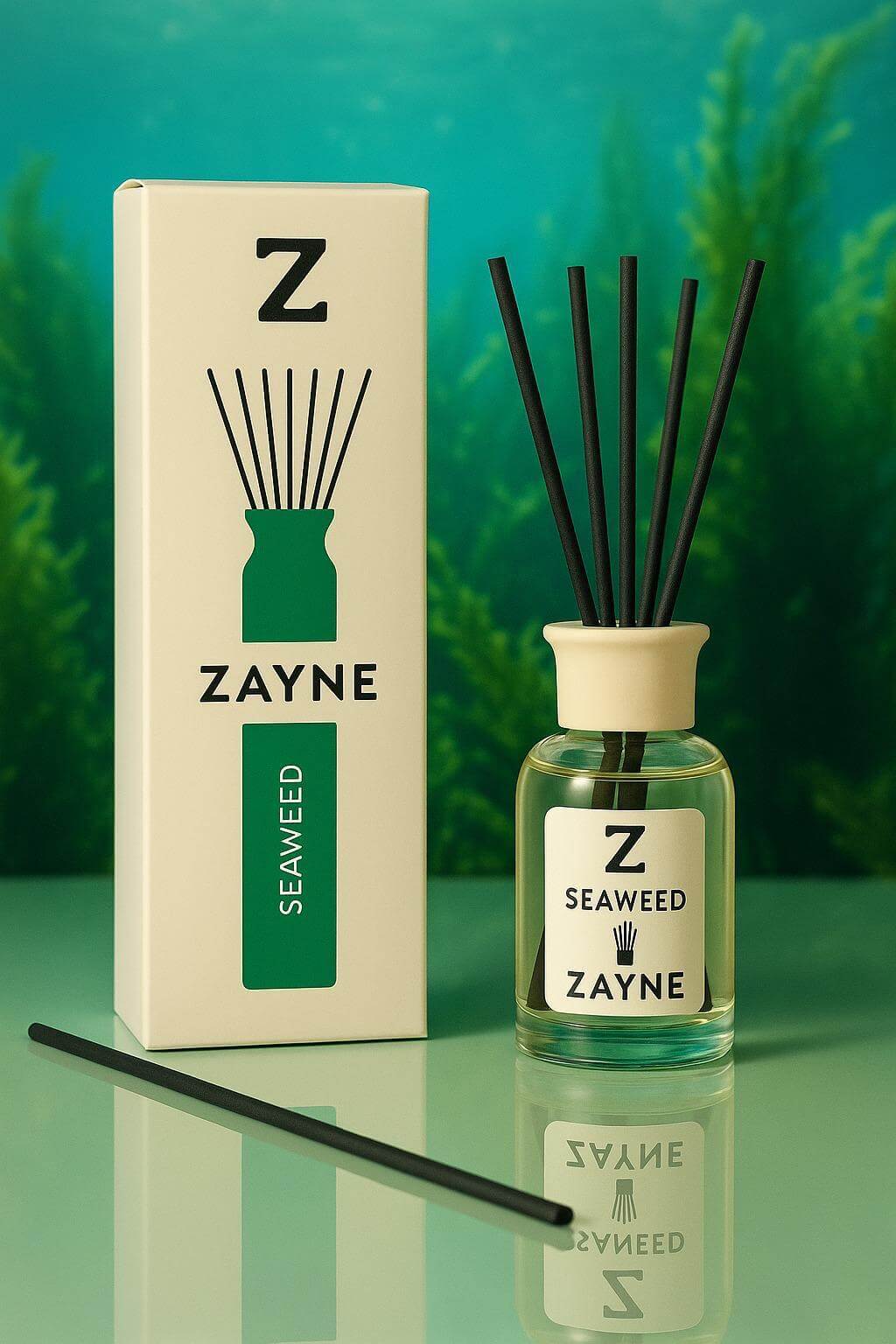 ZAYNE Namų kvapas su lazdelėmis SEAWEED 110ml