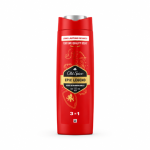 Old Spice Epic Legend 3in1 dušo želė vyrams Bourbon Vanilla 400 ml