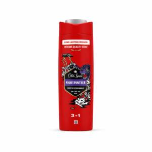 Old Spice NightPanther 3in1 dušo želė vyrams kūnui, plaukams ir veidui – Citrus & Vanilla – 400 ml