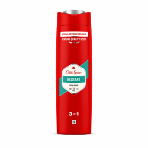 Old Spice Restart 3in1 dušo želė vyrams 400 ml – kūnui, plaukams ir veidui