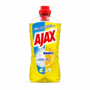 Ajax Boost grindų valiklis su soda ir citrina 900 ml