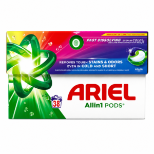 ARIEL All in1 PODS Color skalbimo kapsulės 38 vnt.
