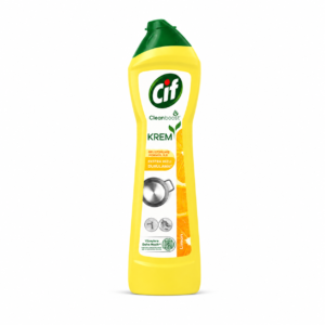 Cif Cleanboost Krem Lemon valomasis kremas – universali valymo priemonė