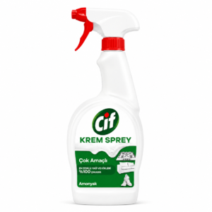 Cif Krem Sprey su amoniaku 750 ml - universalus purškiamas valiklis