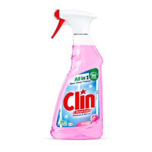 Clin All in 1 Peony langų ir veidrodžių valiklis 500 ml