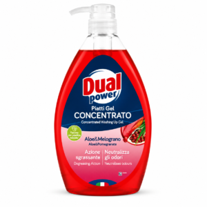 Dual Power Piatti Gel Concentrato Aloe & Melograno indų ploviklis 1000 ml