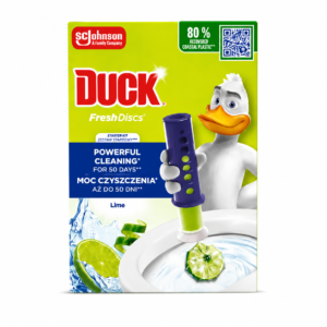 Duck Fresh Discs Lime WC gaiviklio starter rinkinys tualetui 36ml
