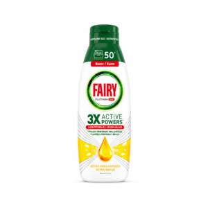 Fairy Platinum Gel 3X Active Powers 900 ml
