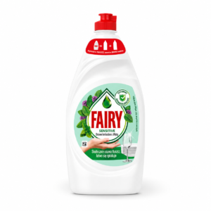 Fairy Sensitive indų ploviklis su arbatmedžio ir mėtų aromatu 400ml