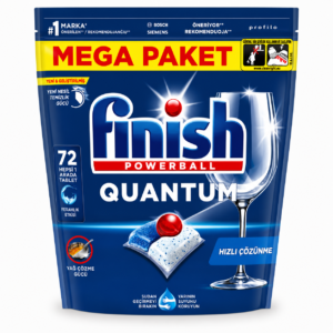 Finish Powerball Quantum indaplovių kapsulės 72 vnt.
