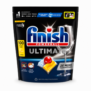 FINISH Powerball Ultimate Lemon indaplovių kapsulės 100 vnt.