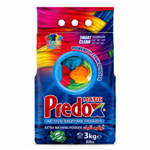 PREDOX Color 3 kg skalbimo milteliai – spalvotiems audiniams
