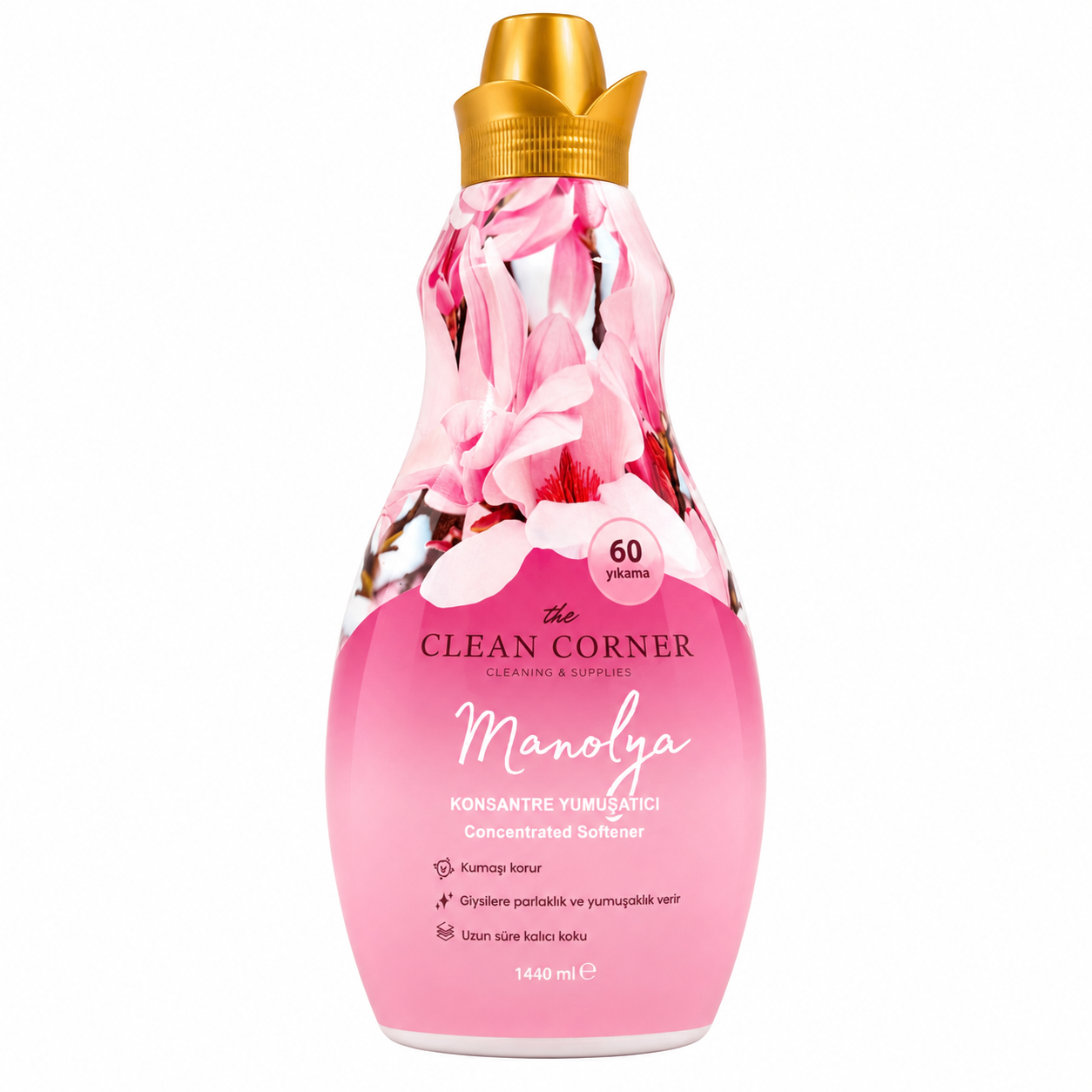 The Clean Corner Magnolia audinių minkštiklis 1440 ml